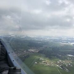 Flugwegposition um 09:59:18: Aufgenommen in der Nähe von Lindau, Deutschland in 1040 Meter